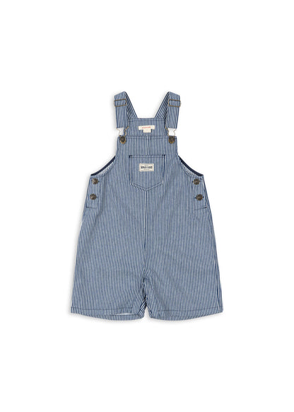 Luc Baby Overalls Blue Stripe