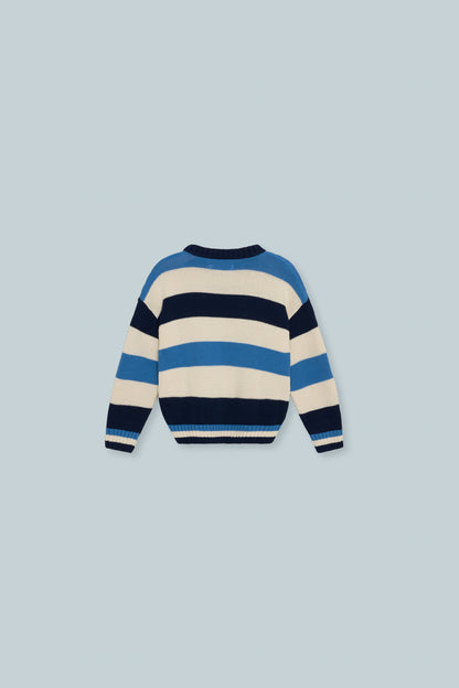 Celosia Jumper Summer Midnight Stripes