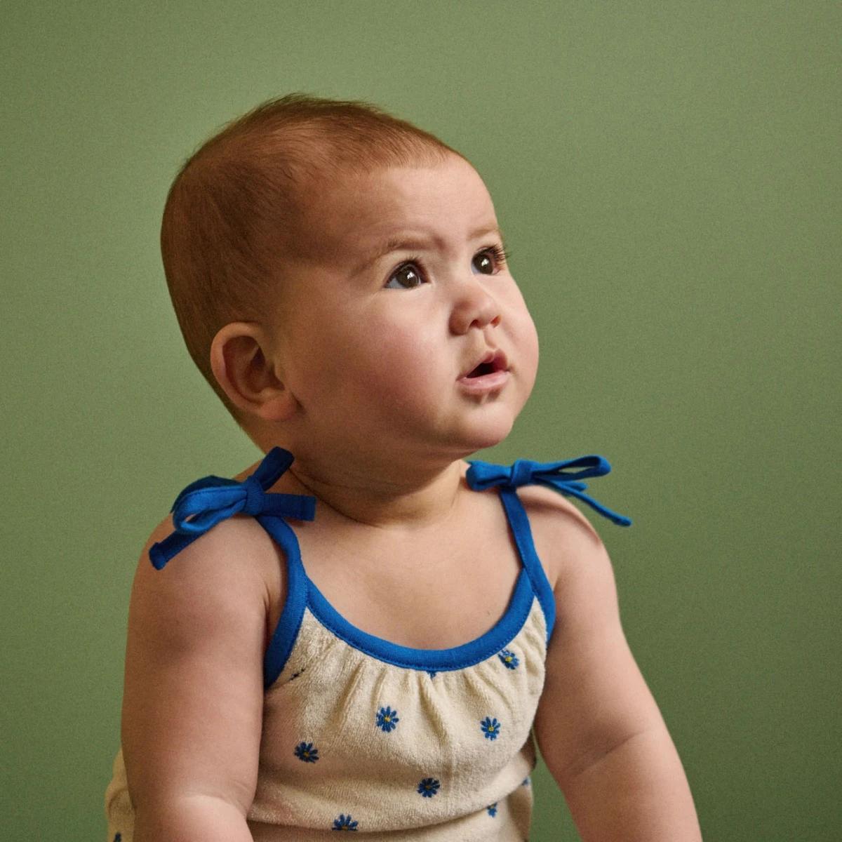 Sylvie Suit Daisy Daze Blue Print