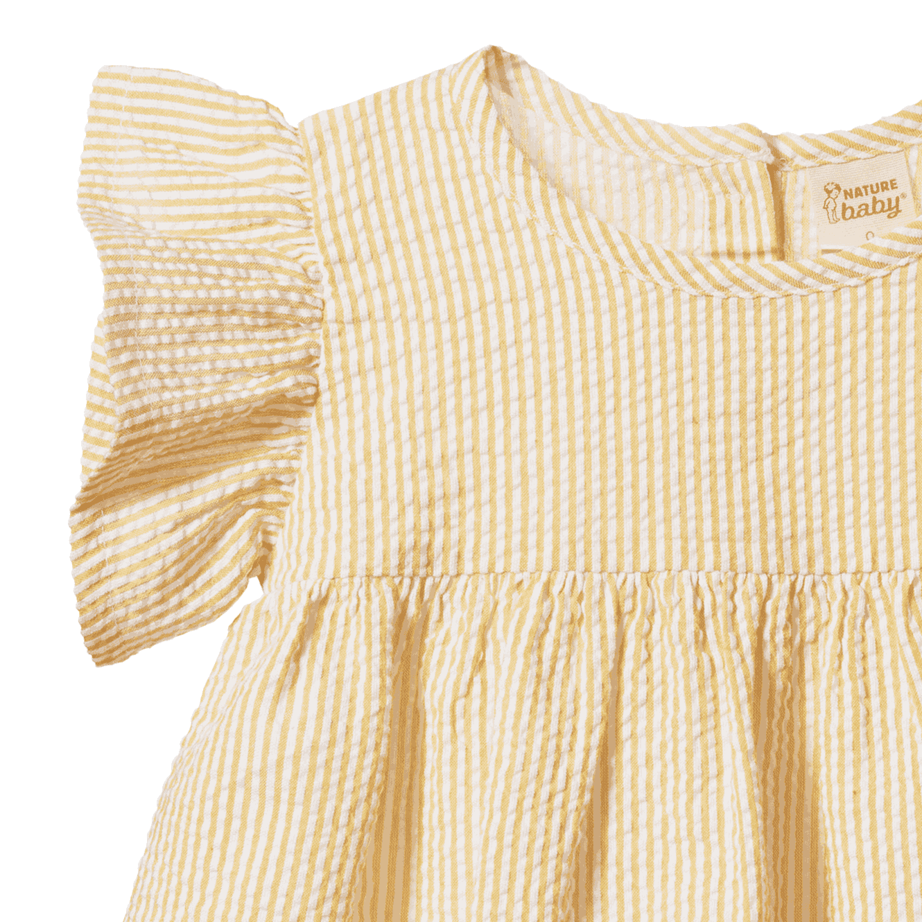 Bonnie Dress - Golden Stripe