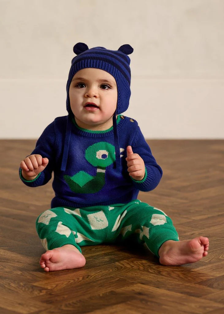 Arwen &amp; Alden Set - Blueberry Sweater &amp; Trouser Set