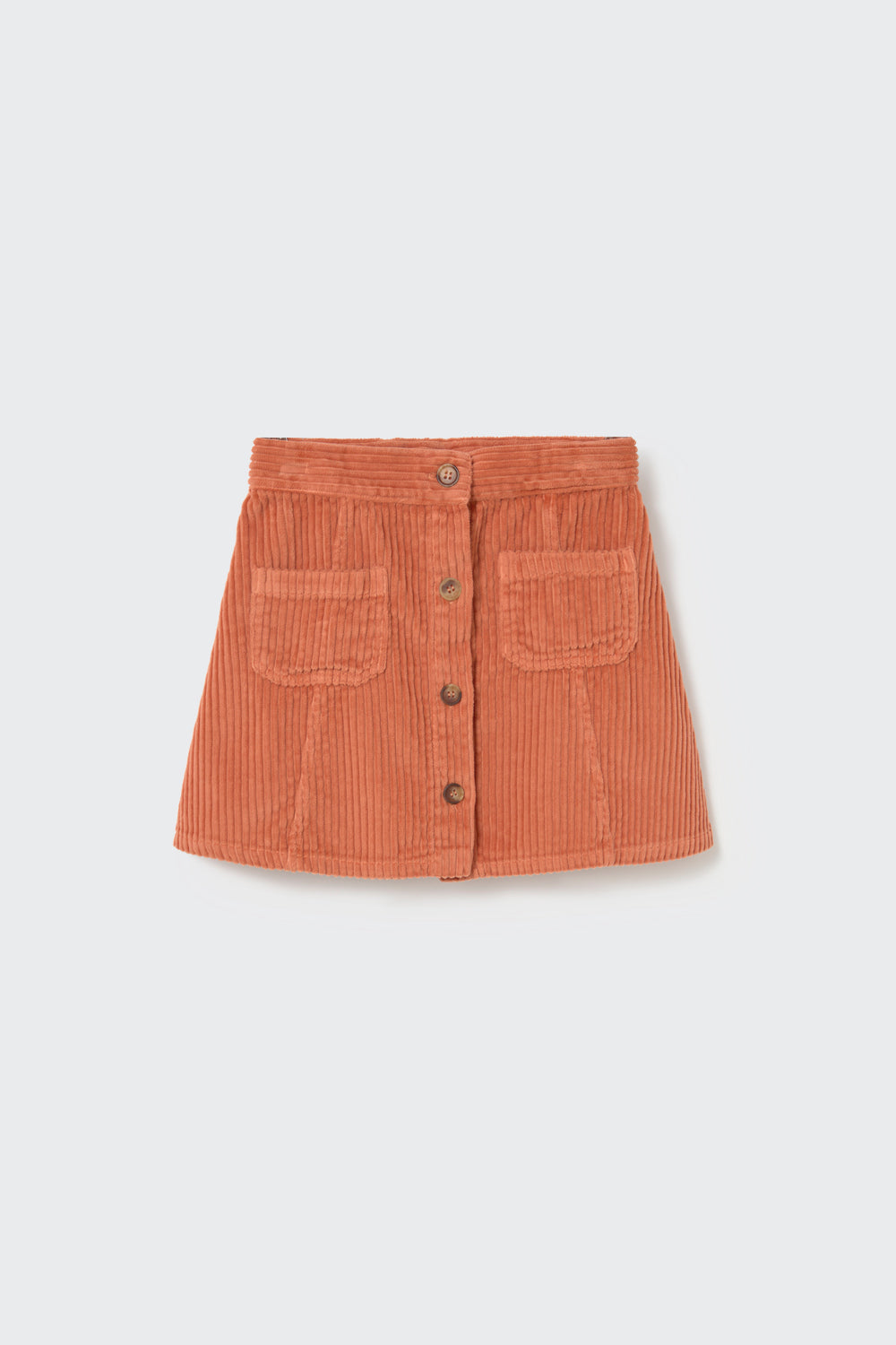Corduroy Skirt - Pink Siena