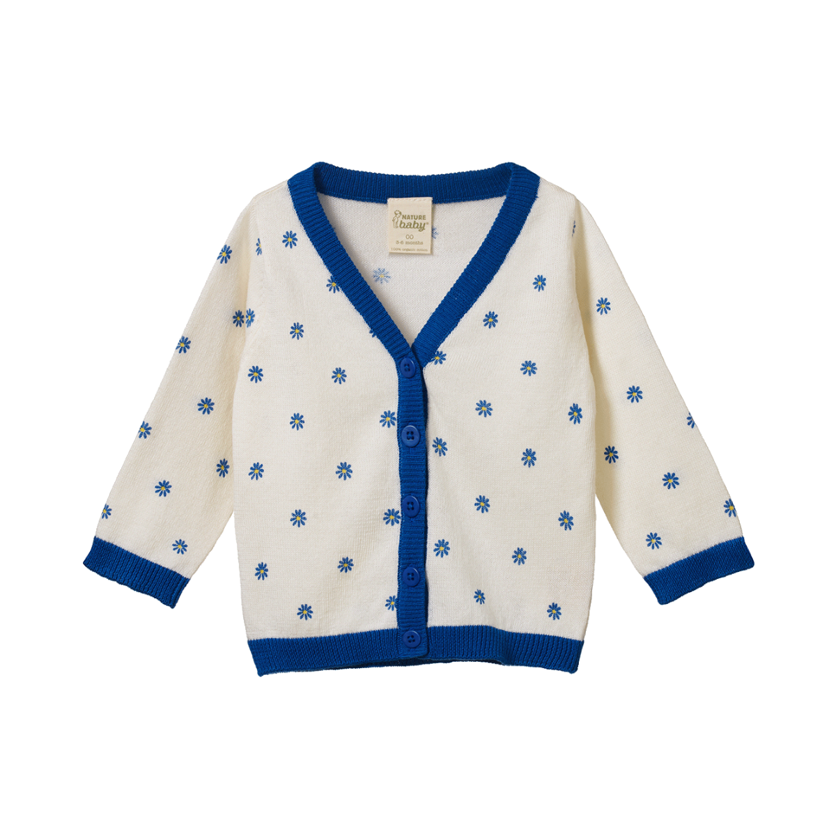 Light Cotton Knit Baby Cardigan
