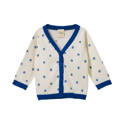 Light Cotton Knit Baby Cardigan