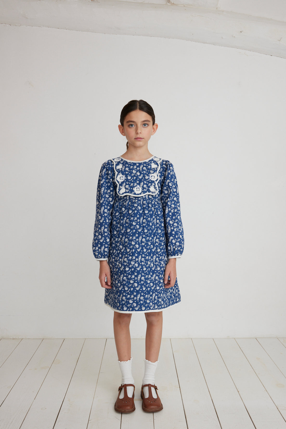 Amari Dress Padded Ditsy Floral