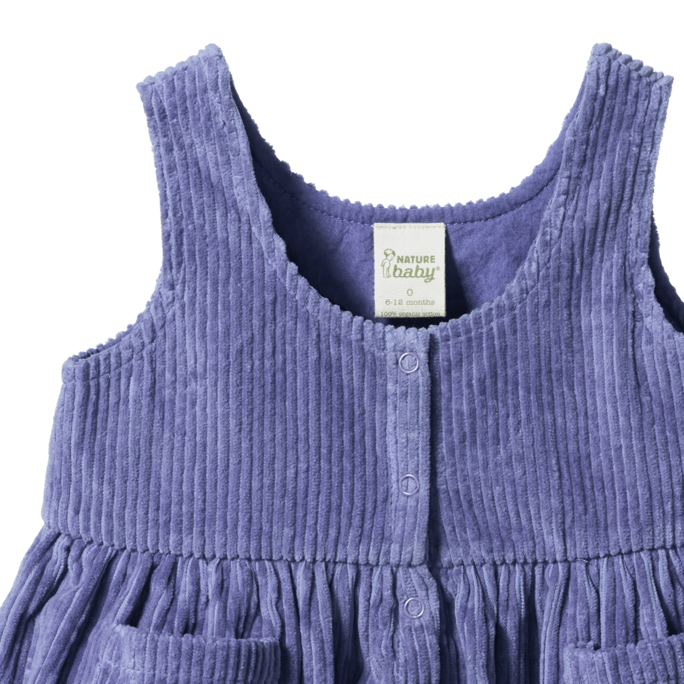 Amelia Baby Pinafore - Heron