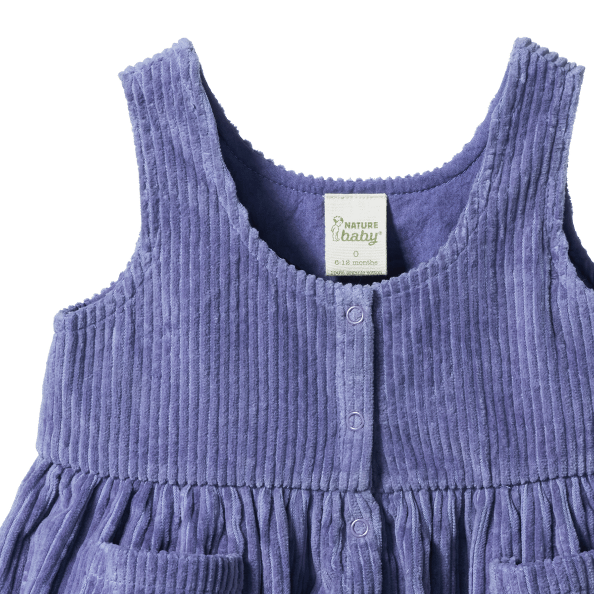 Amelia Baby Pinafore - Heron