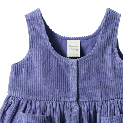 Amelia Baby Pinafore - Heron