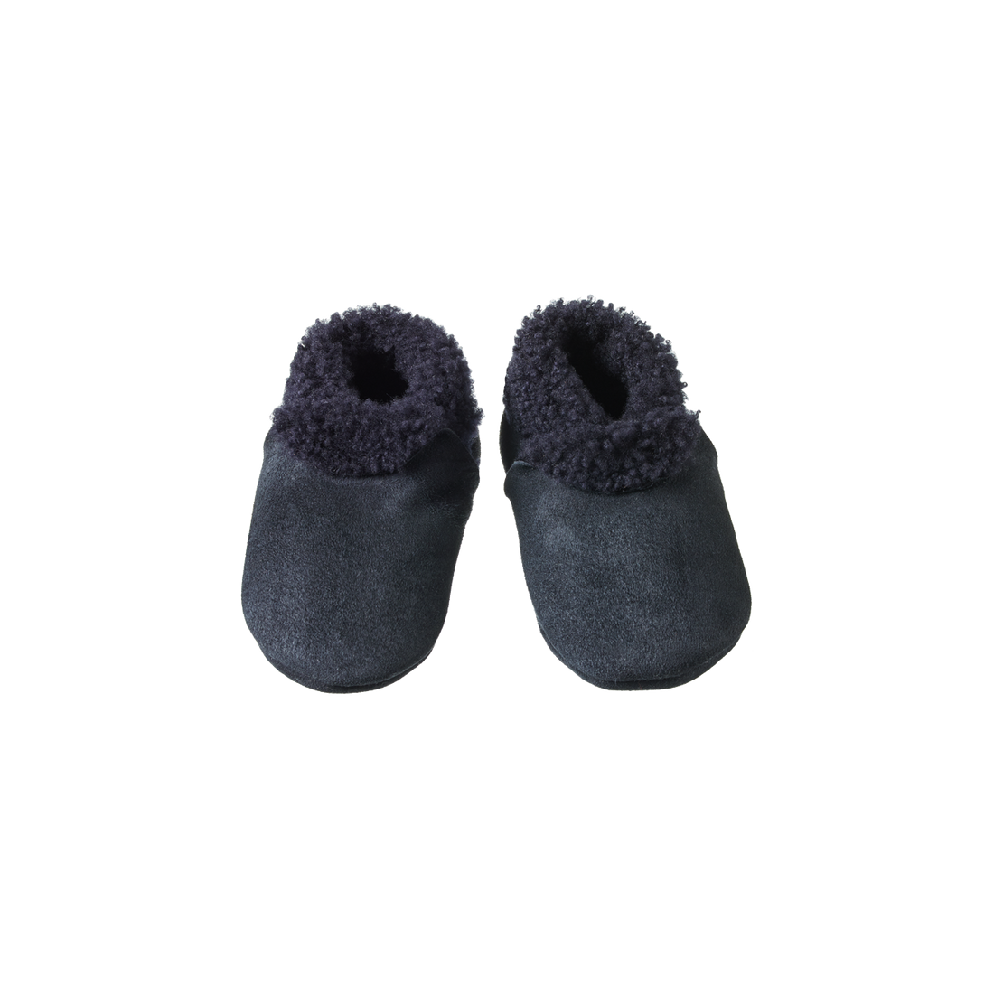 Lambskin Booties - Navy