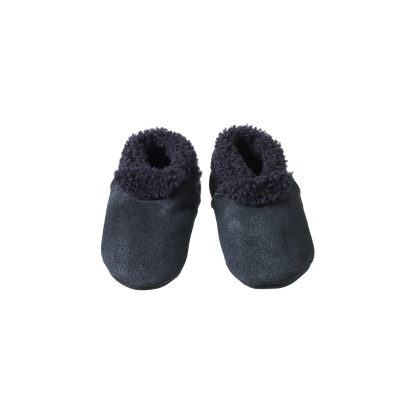 Lambskin Booties - Navy