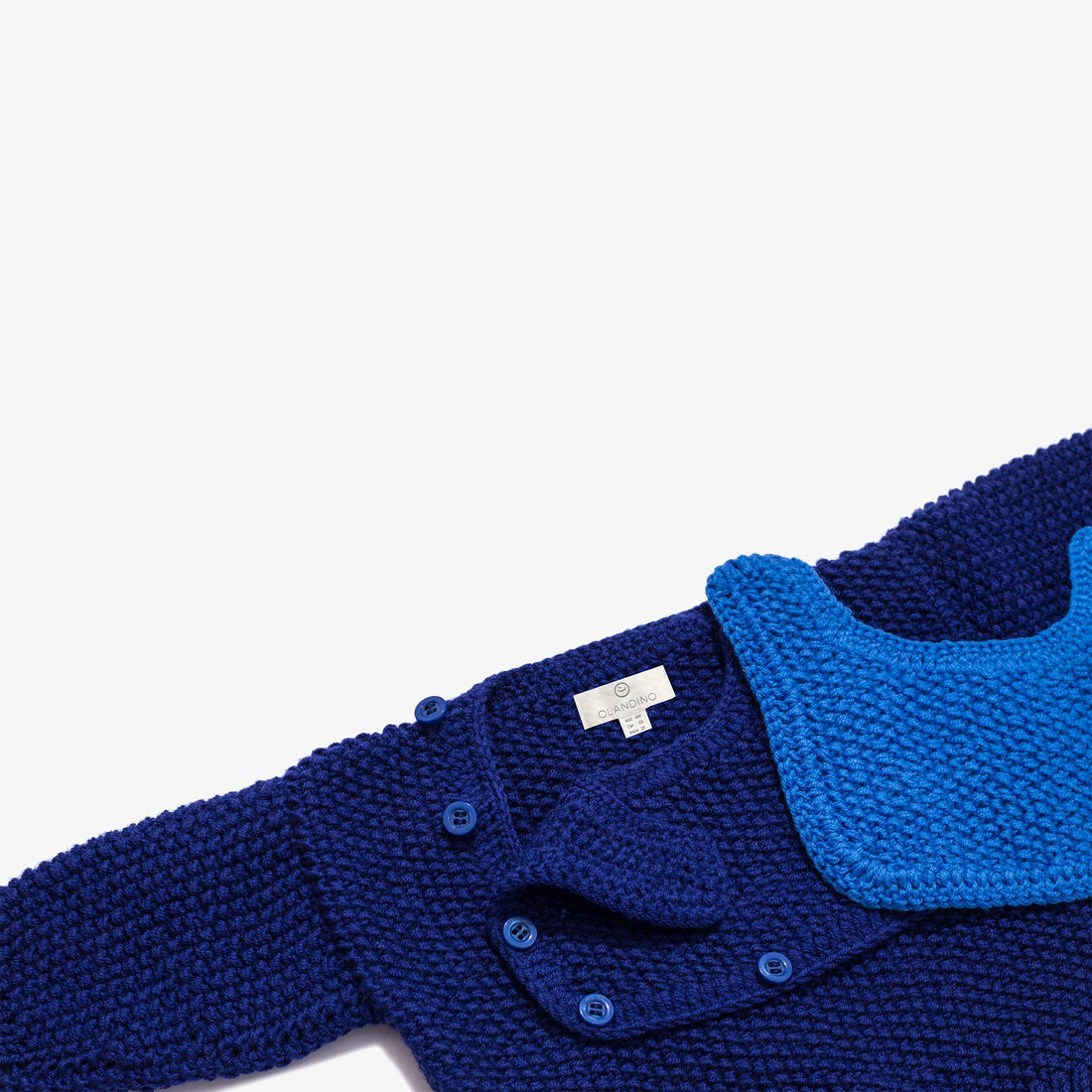 Handmade Majesty Bluette Merino Sweater