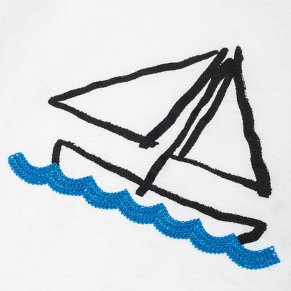 Recycled Cotton Sail Away Kid T-Shirt