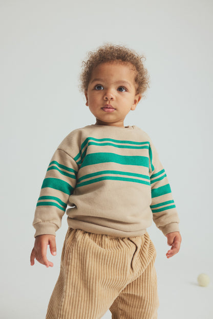 Corduroy Baby Pants - Stone