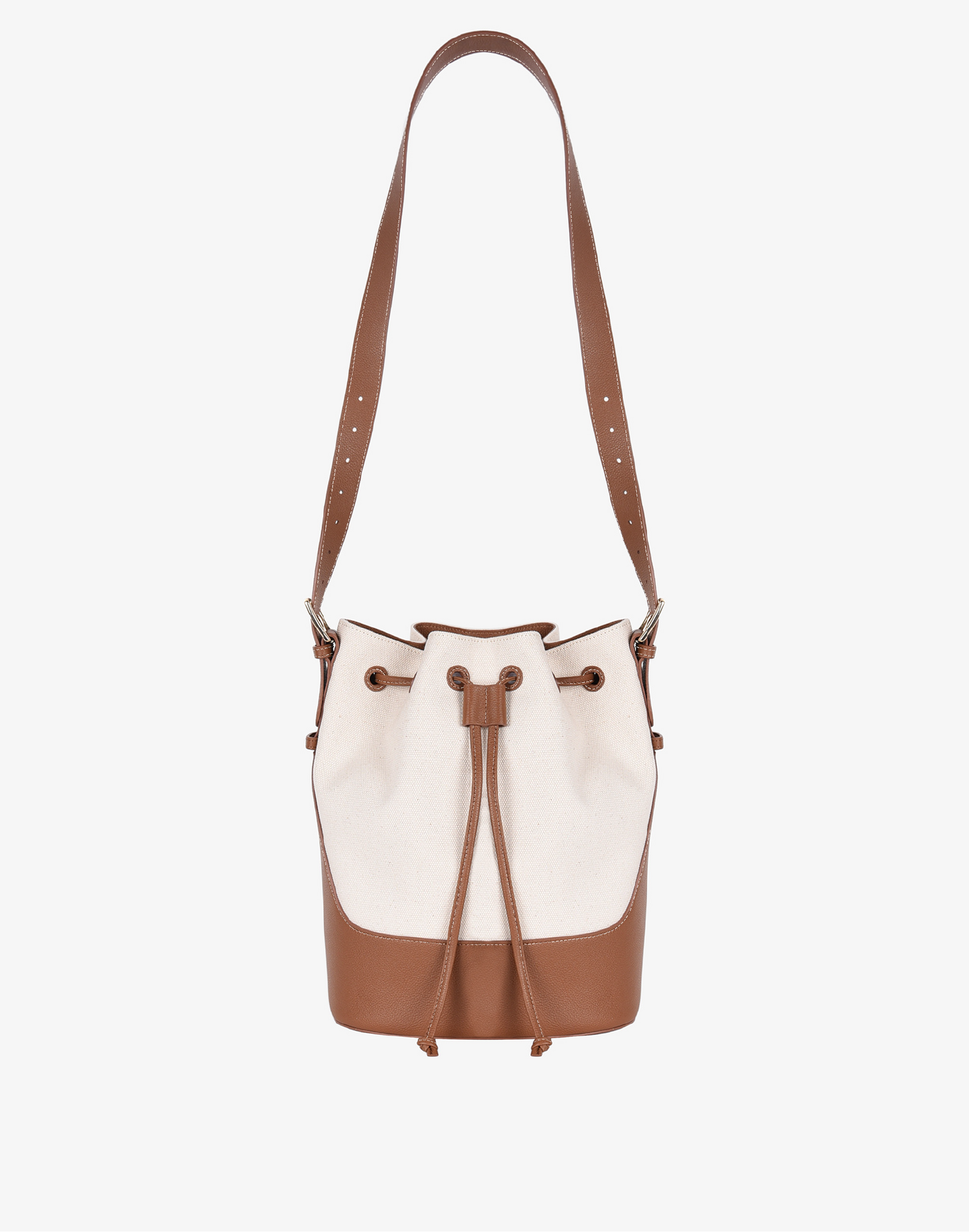 Canvas Cinch Bucket Bag