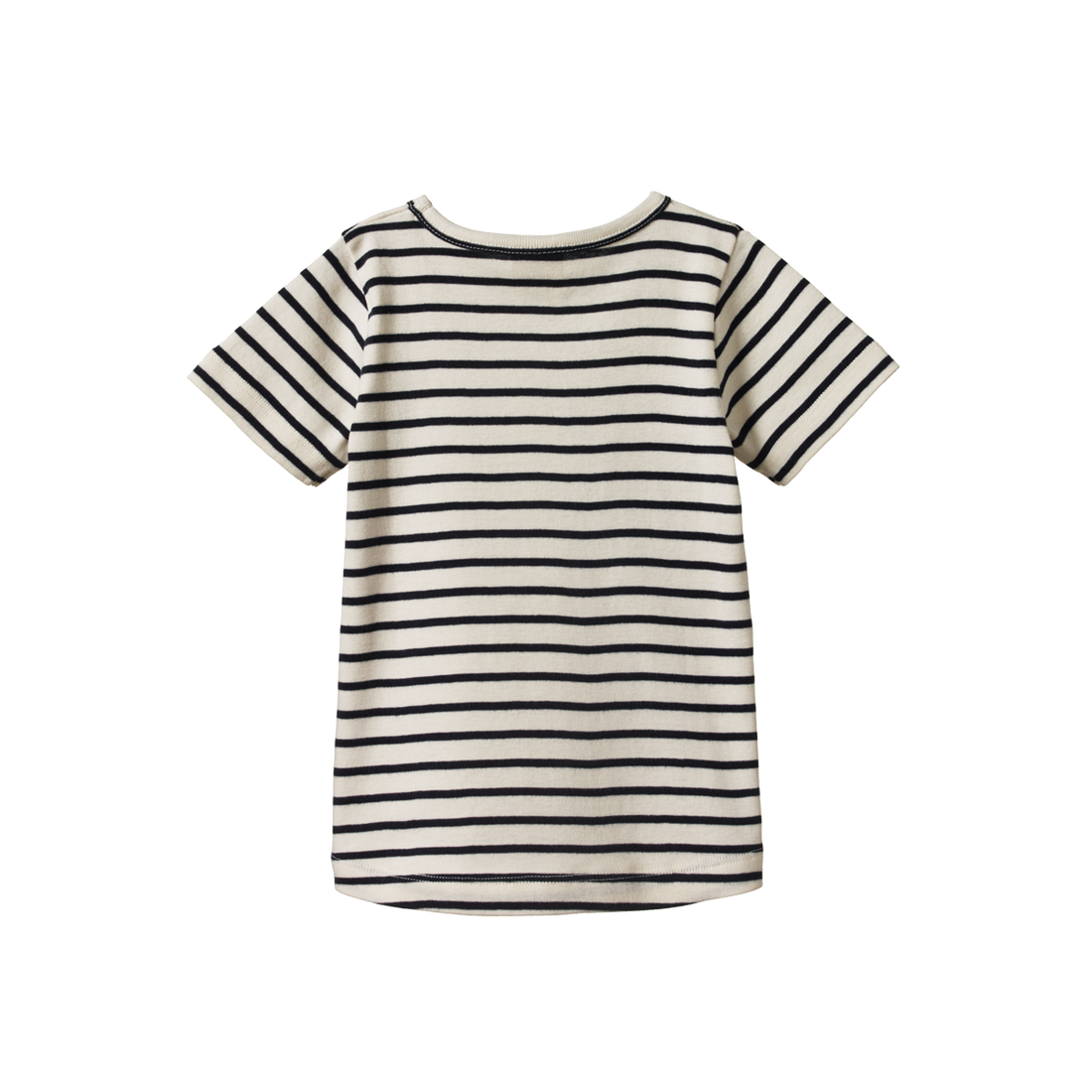 River Baby Tee - Navy Sailor Stripe