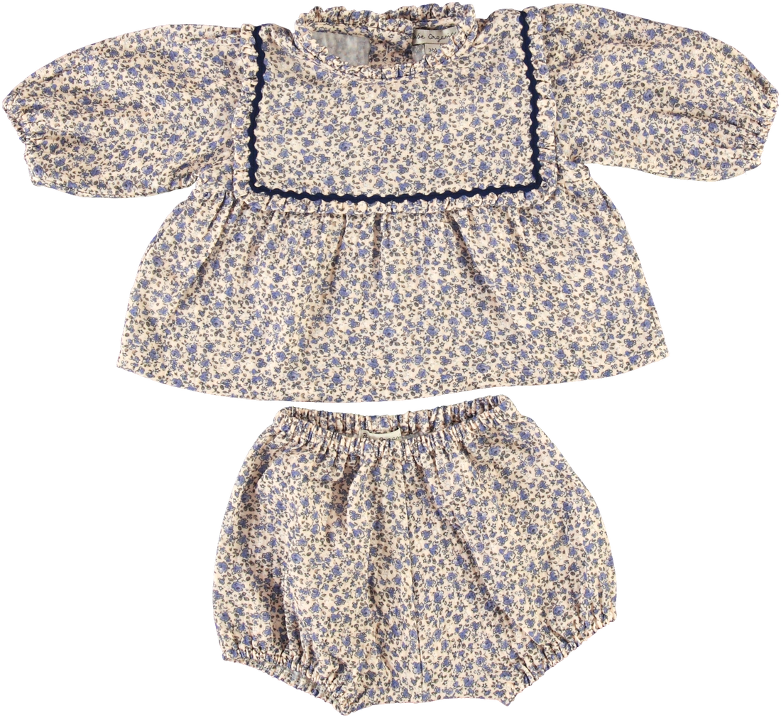 Carlotta Baby Set Ditsy Floral