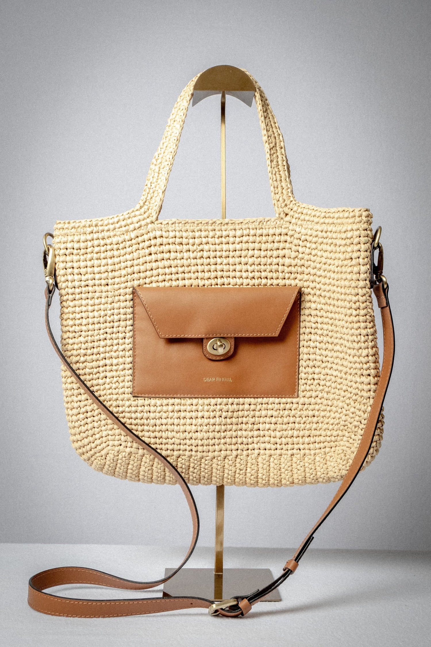 The LIDO Straw Tote Bag