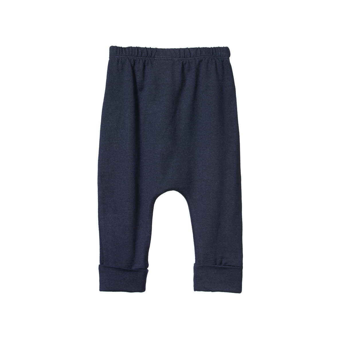 Cotton Drawstring Pants - Navy