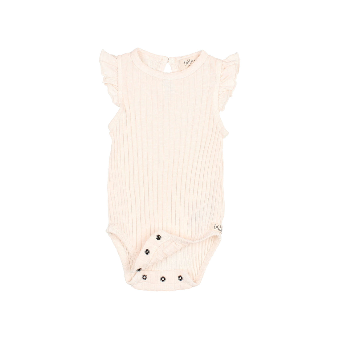 Rib Ruffle Bodysuit