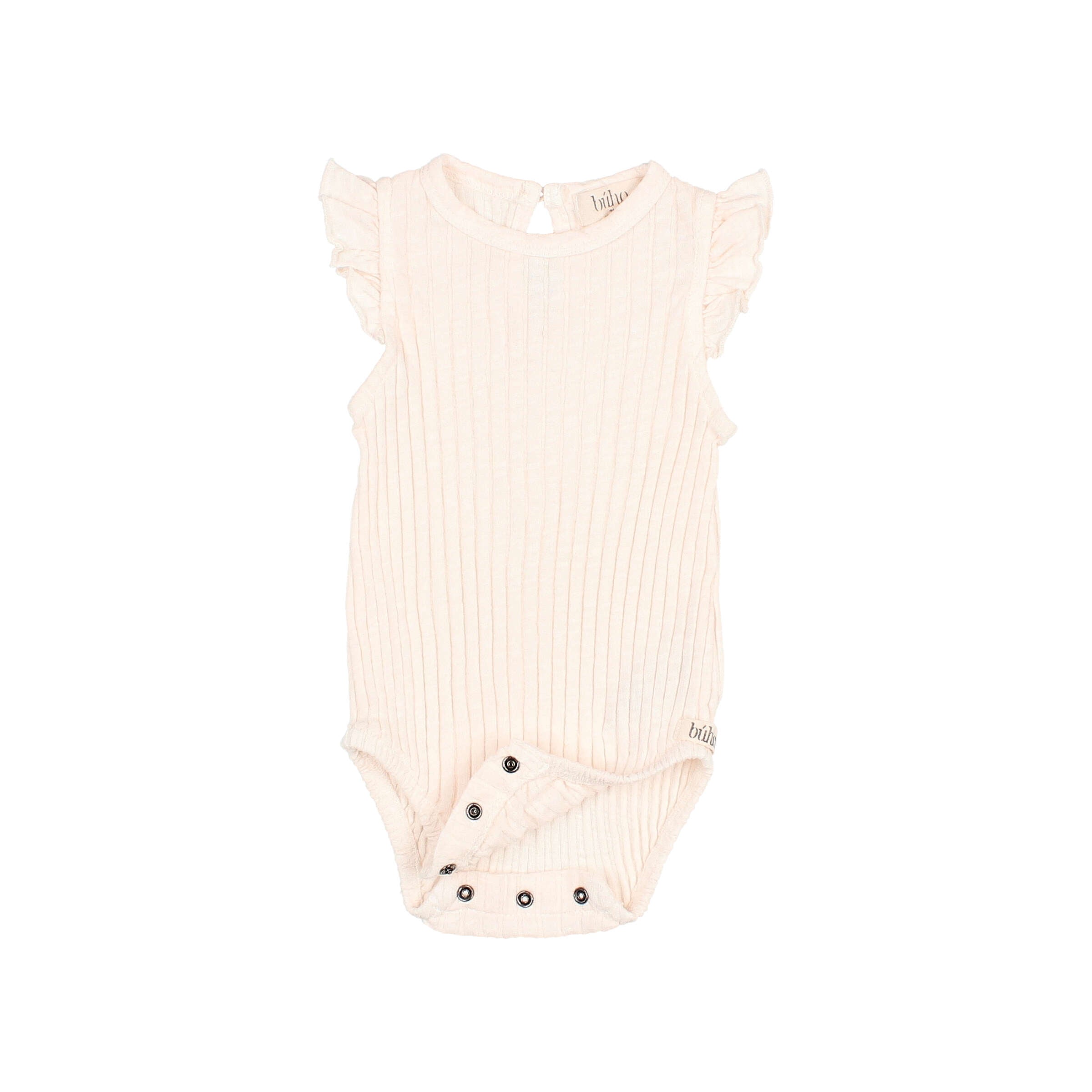 Rib Ruffle Bodysuit