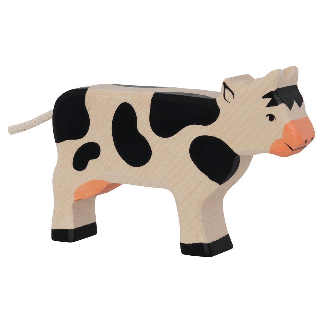 Holztiger Standing Black Cow