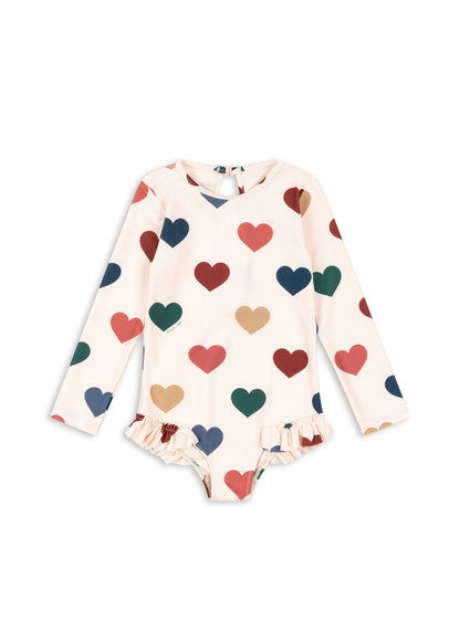 Manuca LS Baby Swimsuit - Bon Coeur Colore