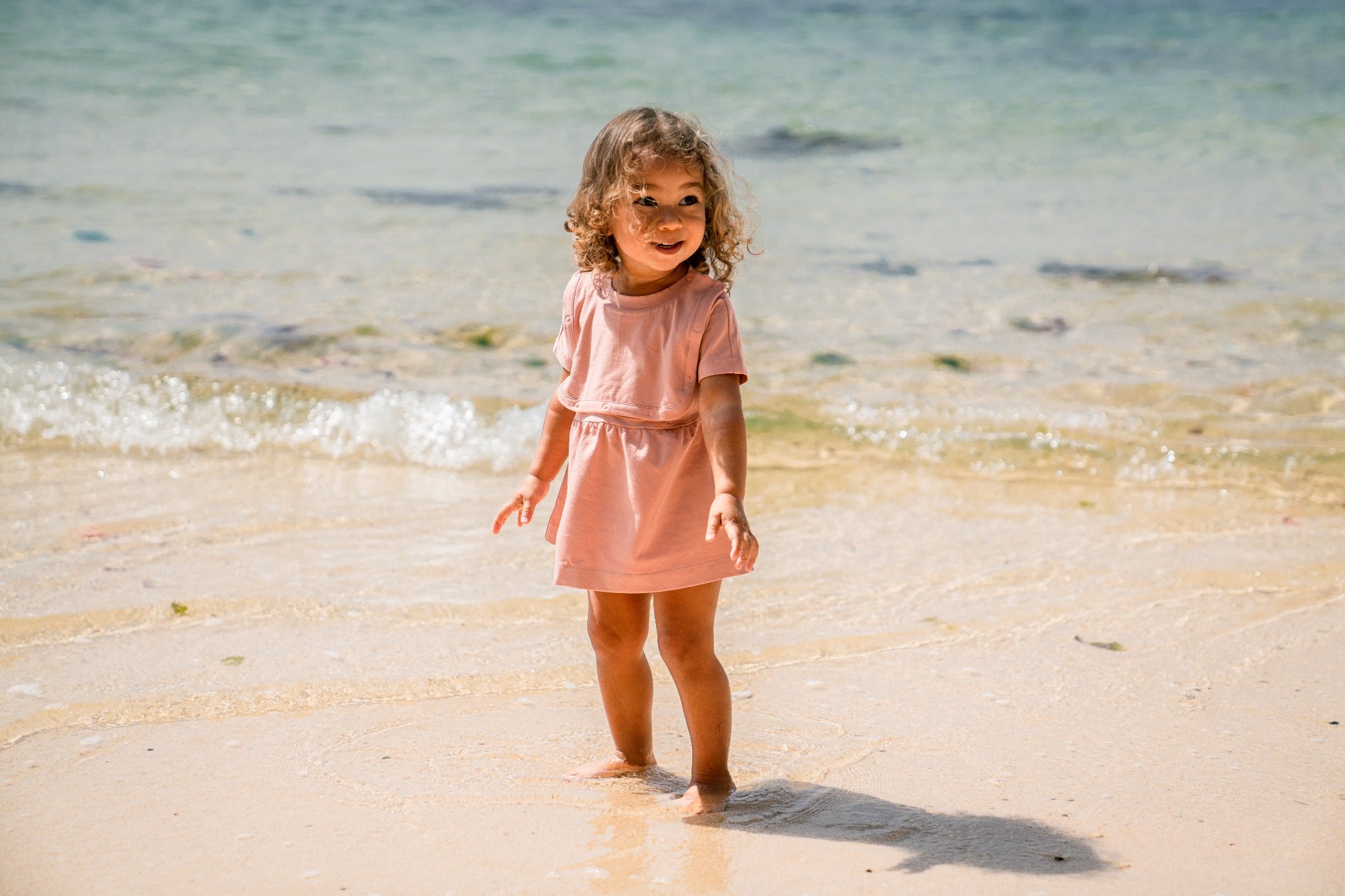 Baby Dress Olandino Bear Embroidery Set