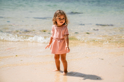 Baby Dress Olandino Bear Embroidery Set