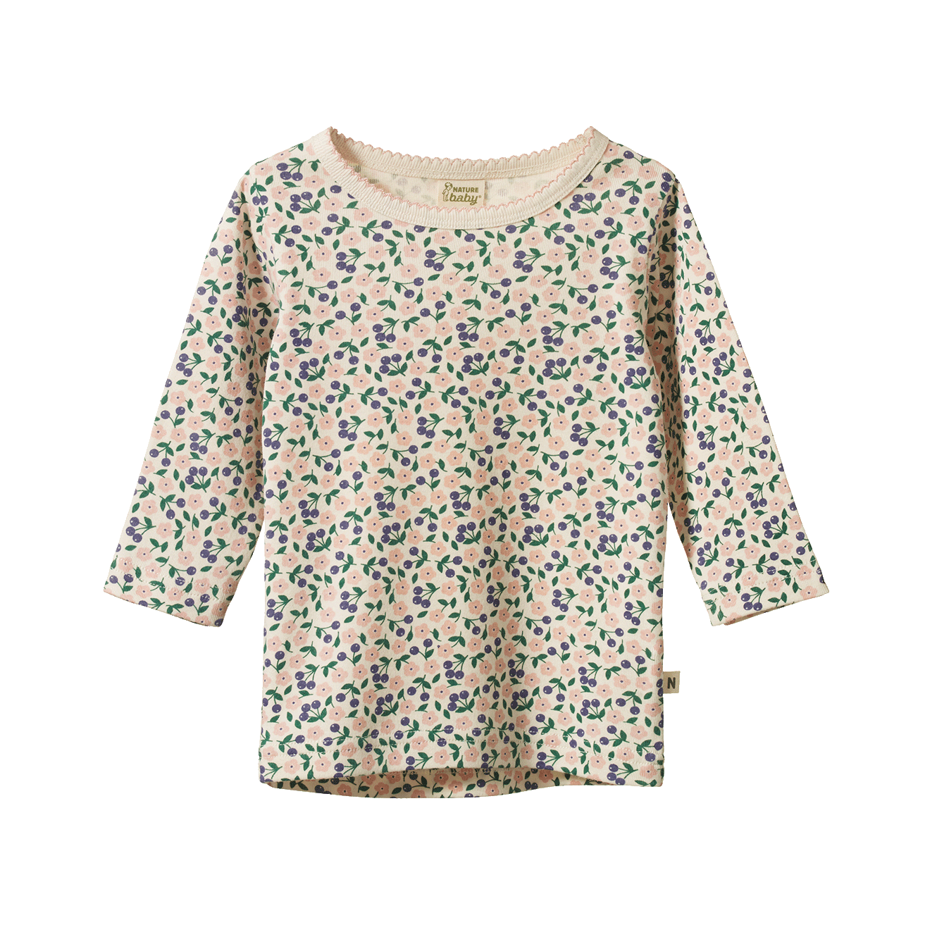Long Sleeve Cloud Tee - Briarwood Print