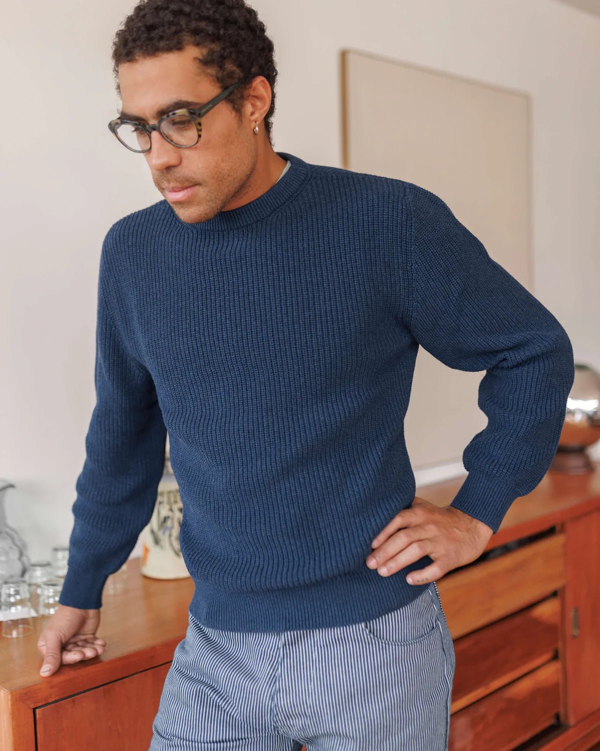 Bay Sweater / Indigo