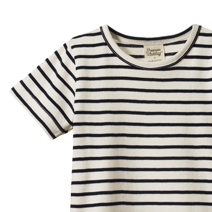 River Tee - Navy Sailor Stripe