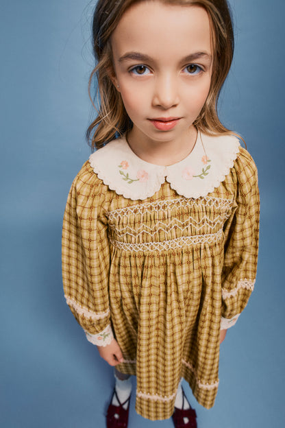 Saphira Dress - Nostalgic Green