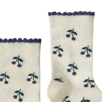 Organic Cotton Baby Socks - Winter Berries