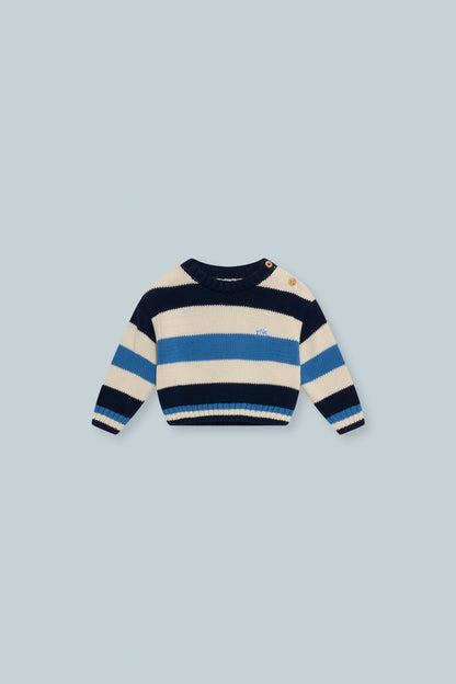 Celosia Baby Jumper Summer Midnight Stripes