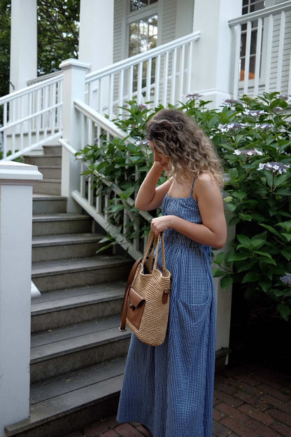 The LIDO Straw Tote Bag