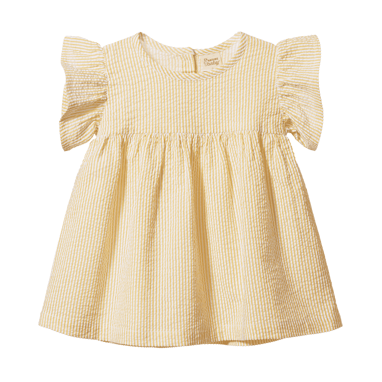 Bonnie Dress - Golden Stripe