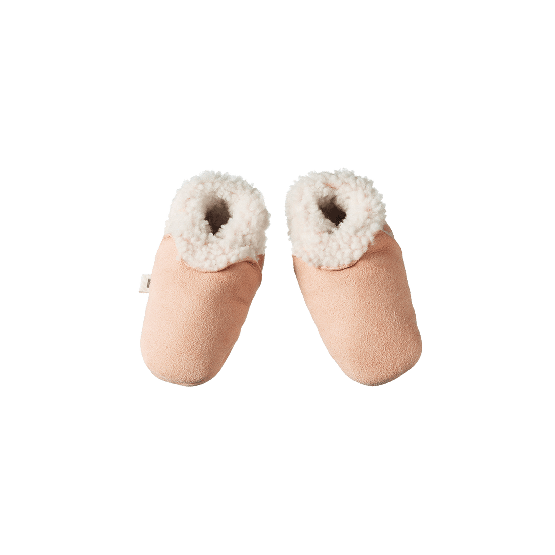 Lambskin Booties - Rose Bud