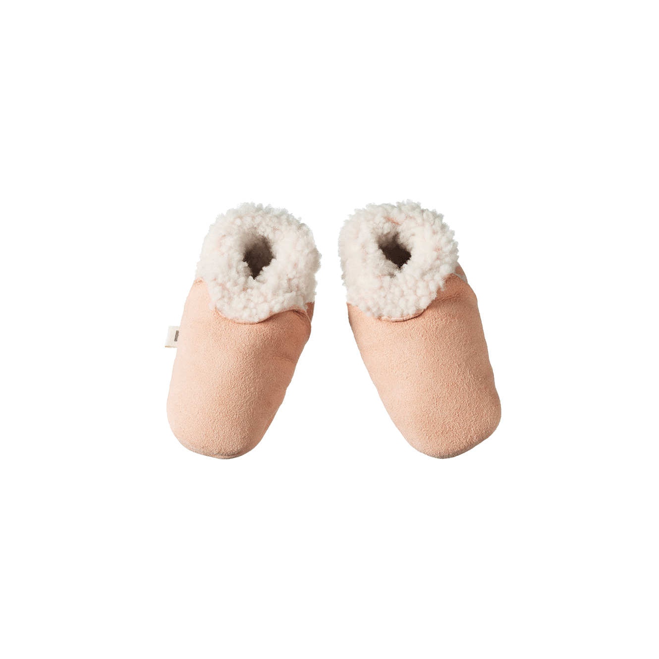 Lambskin Booties - Rose Bud