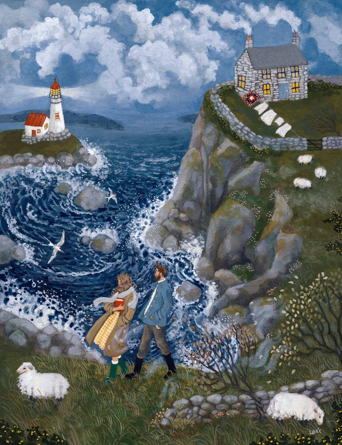 Wind Ridge Cottage Card