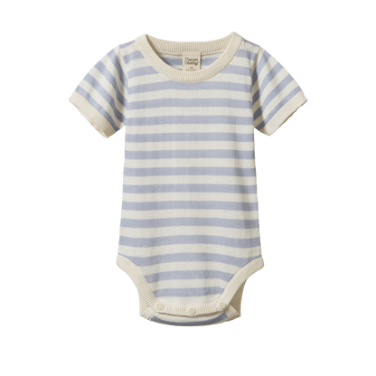 Ren Bodysuit - Zen Blue Sea Stripe