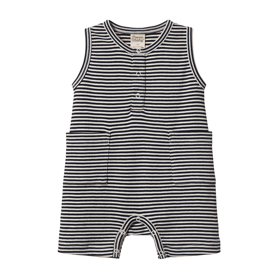 Camper Suit - Navy Stripe