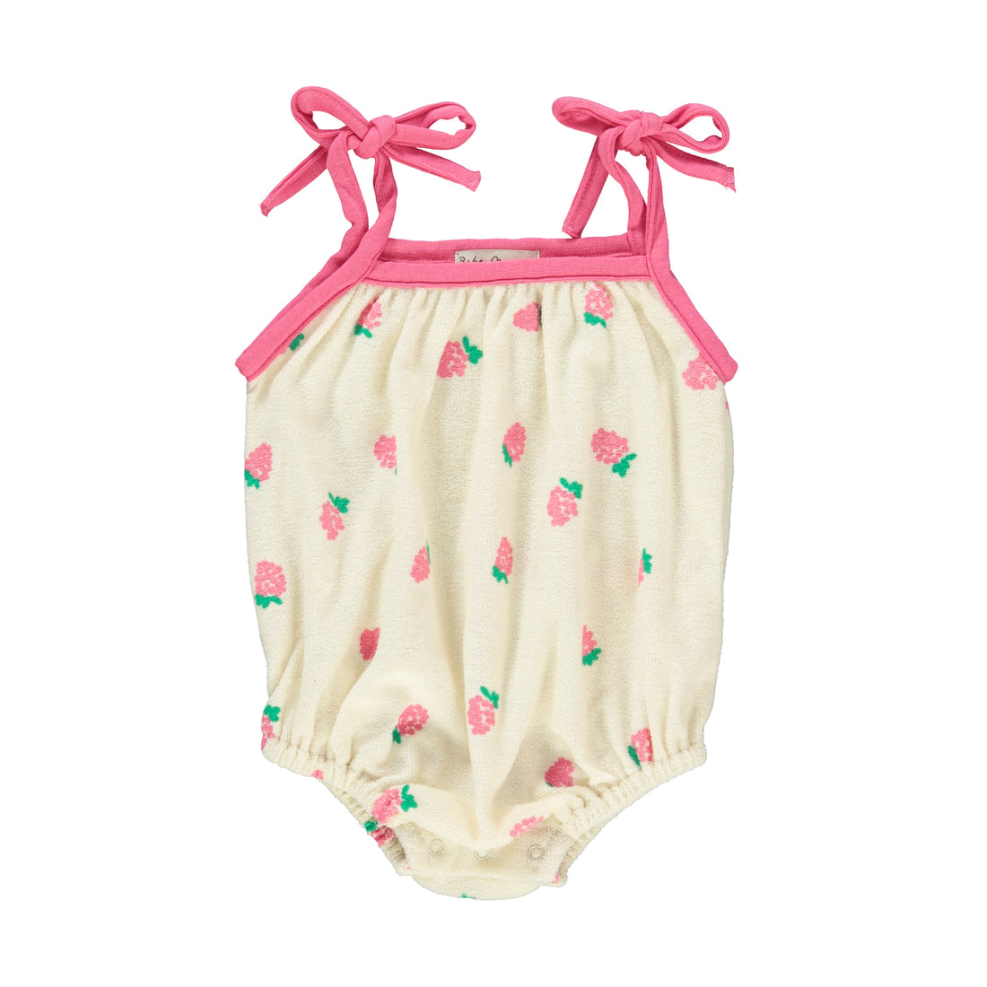 Lolla Romper Raspberry Terry