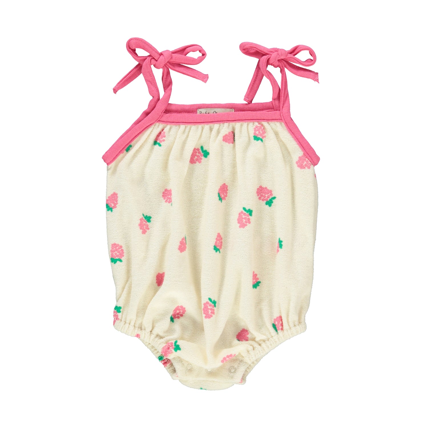 Lolla Romper Raspberry Terry