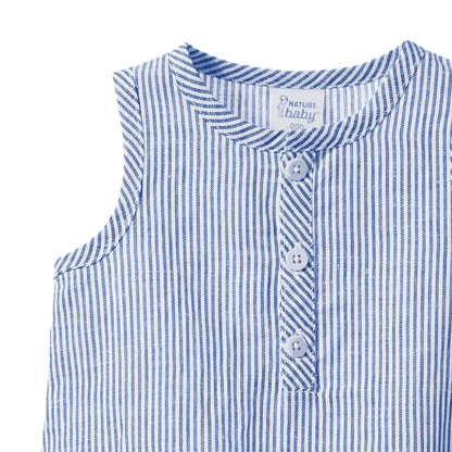 Cedar Suit - Blue Stripe