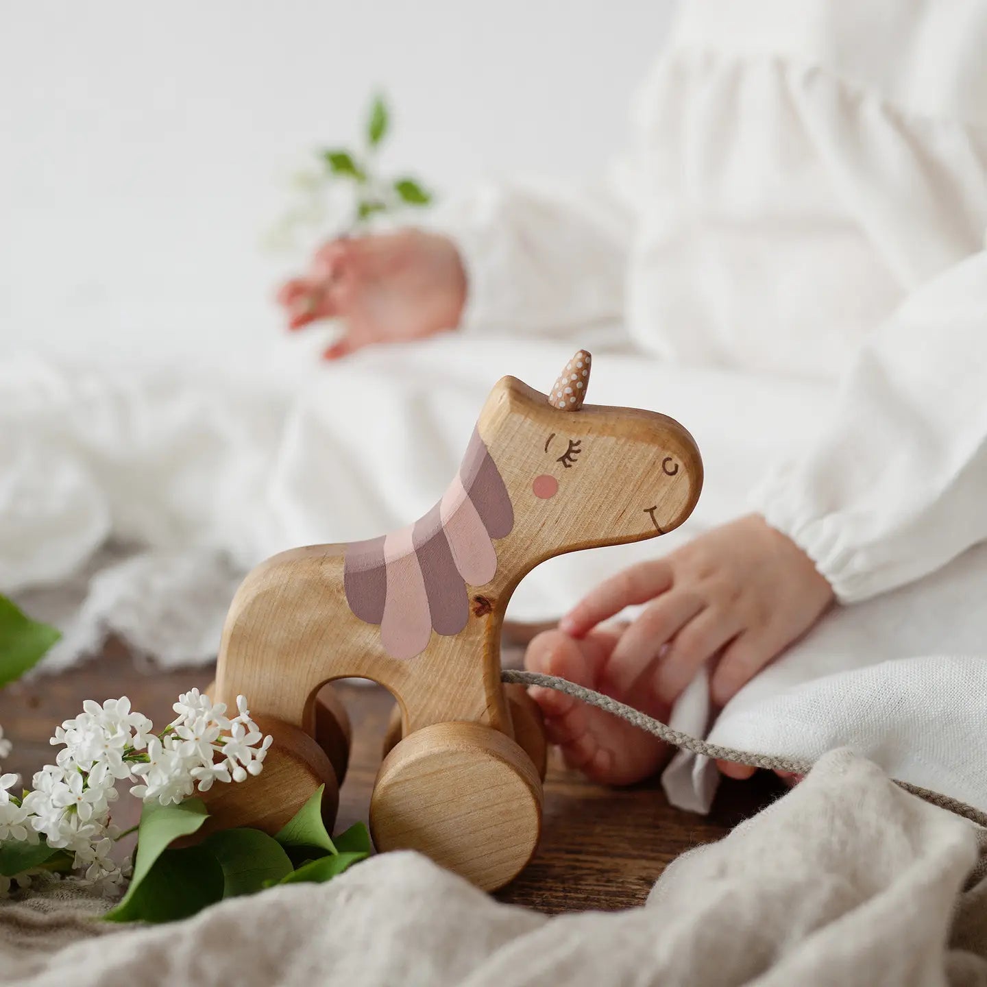 Unicorn Pull Toy