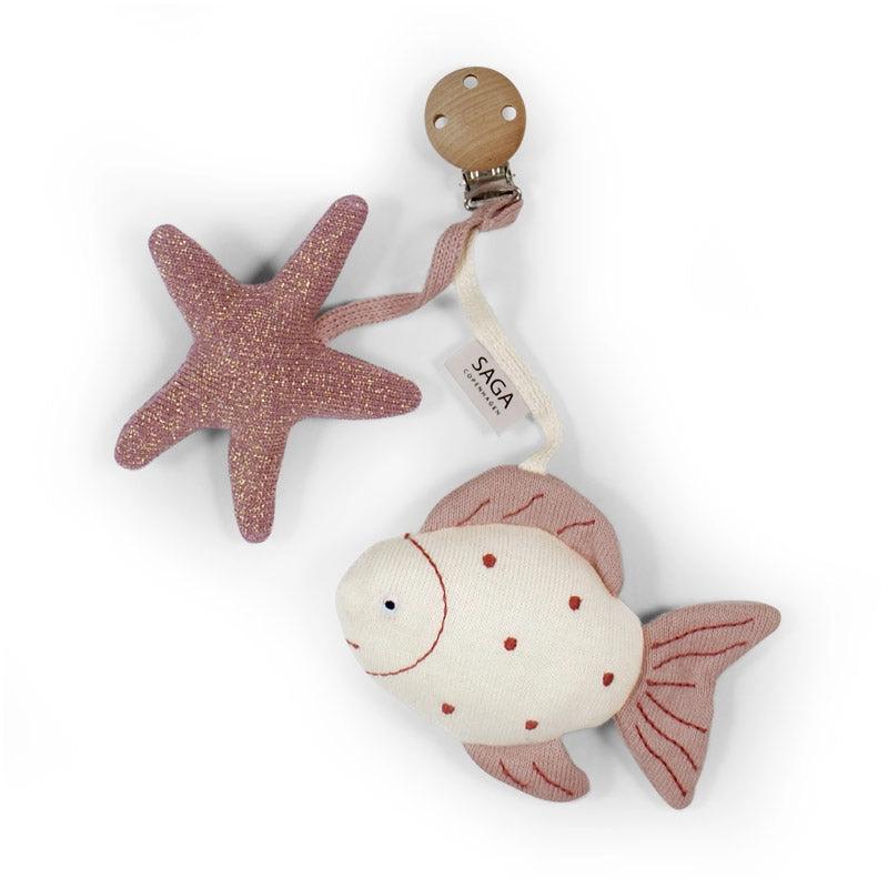 Sparkling Fish - Pearl Blush