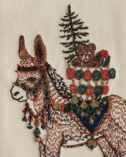 Christmas Donkey Card