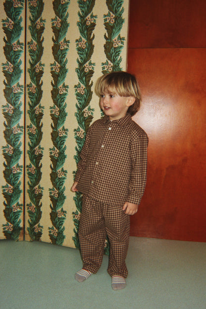 Foret Pants - Chocolate Check