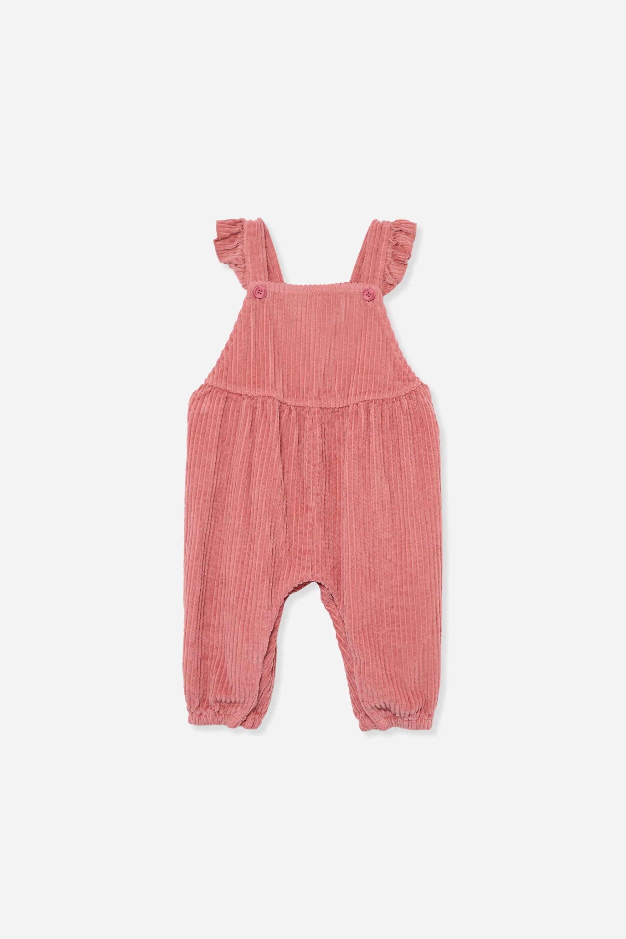 Organic Corduroy Baby Overalls