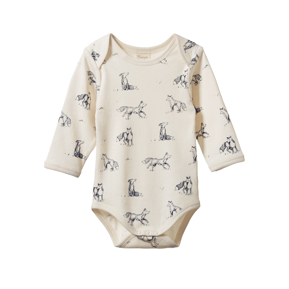 Long Sleeve Bodysuit - Foxy Print